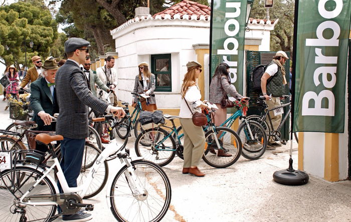 Tweed Run at Anargyreios and Korgialeneios School of Spetses